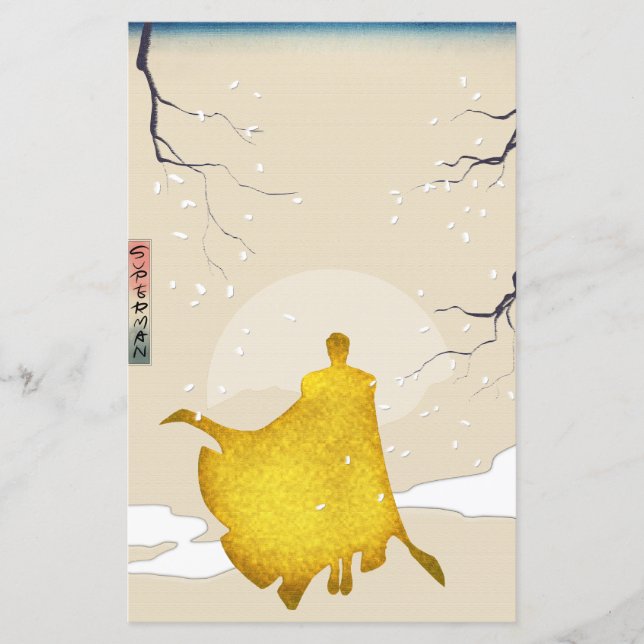 Hero, Japanese Art Paper Sheet (Front)