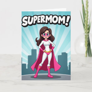 Hero Mom Mothers Day Card