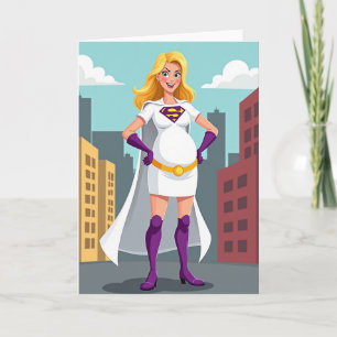 Hero Mom To Be Mothers Day Card