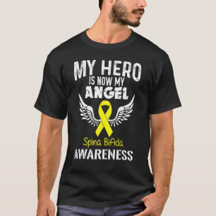 Hero Now Angel Spina Bifida Awareness Supporter Ri T-Shirt