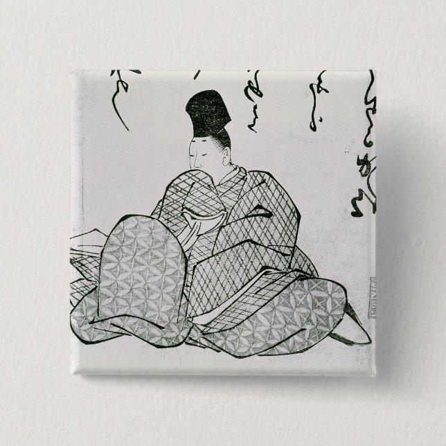 Hero of a Monogatari 15 Cm Square Badge (Front)