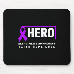 Hero - Purple Ribbon Heimer’s Awareness Mouse Mat