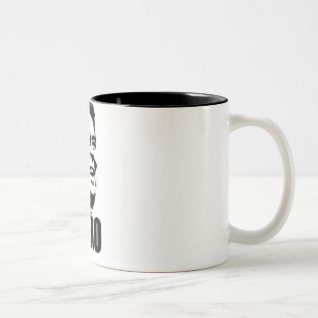 Hero Reagan Two-Tone Coffee Mug (Right)