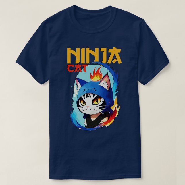 Hero Street Cat T-Shirt (Design Front)