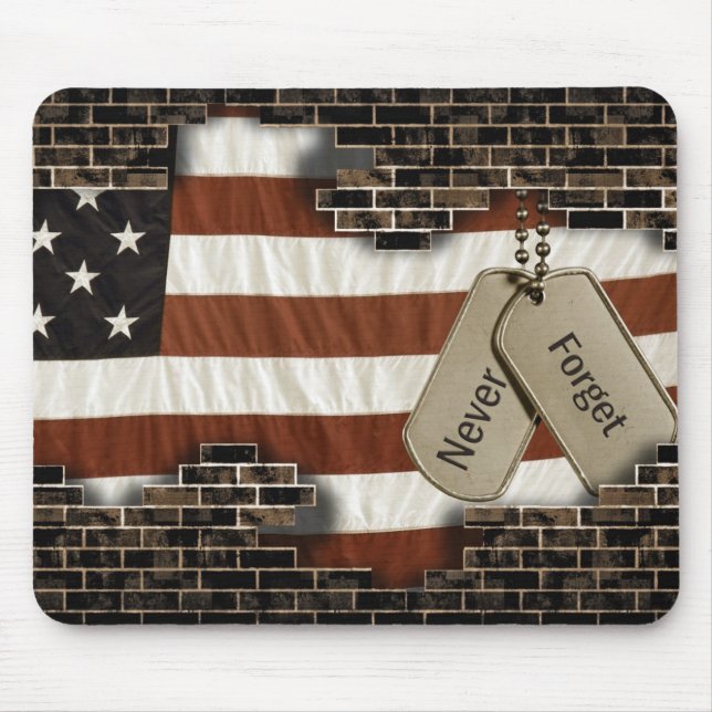 Hero Tags Mouse Mat (Front)