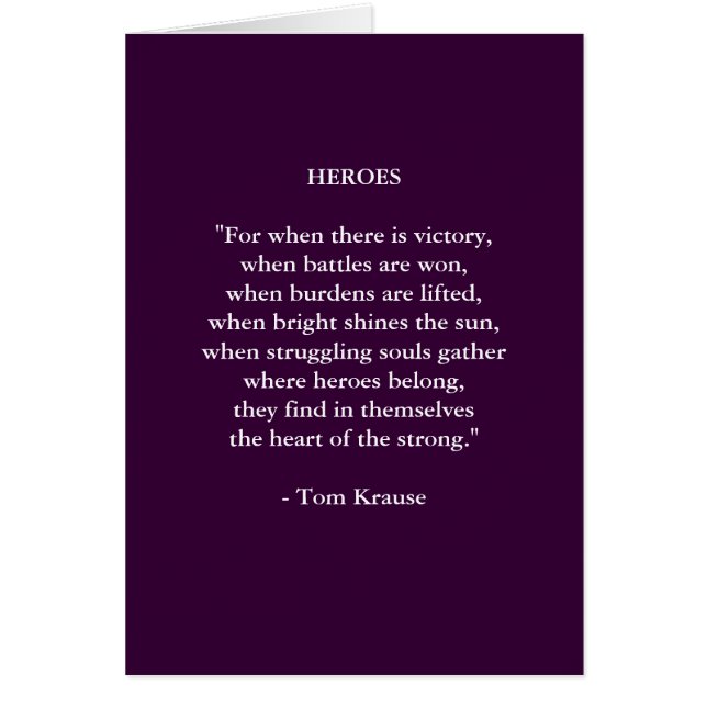 HEROES (Front)