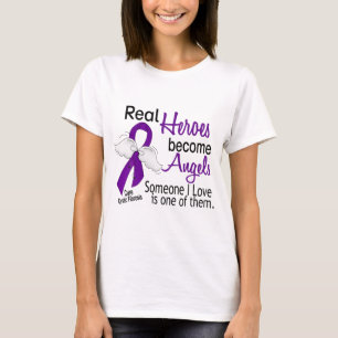 Heroes Become Angels Cystic Fibrosis T-Shirt