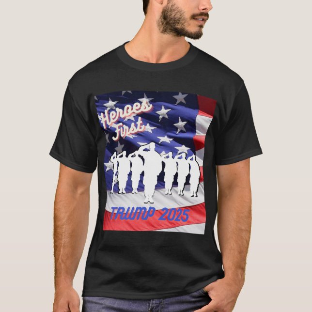 Heroes First Dt 2025  T-Shirt (Front)