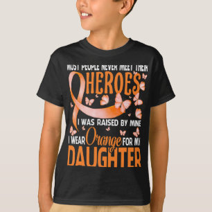 Heroes I Wear Orange For My Daughter Multiple Scle T-Shirt