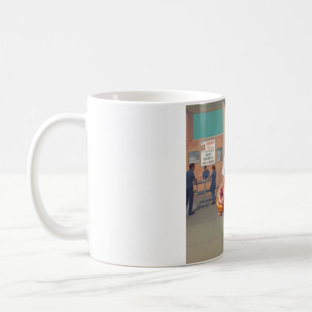 Heroes in Scrubs: Sip Your Coffee with Gratitude Mug (Left)