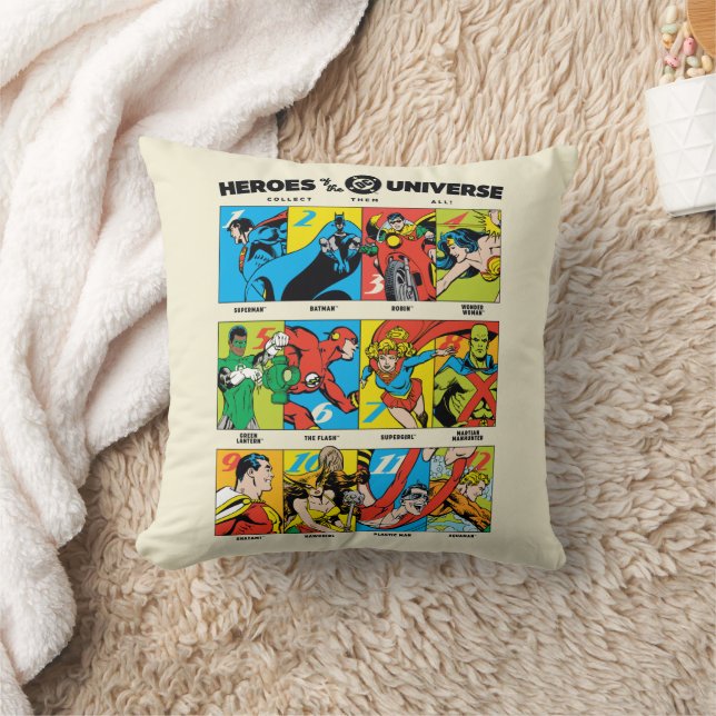 Heroes of the DC™ Universe Cushion (Blanket)
