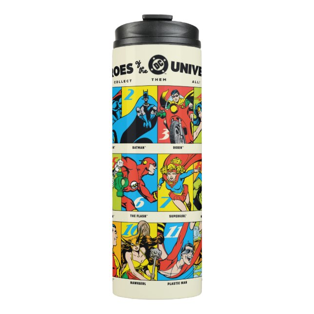 Heroes of the DC™ Universe Thermal Tumbler (Front)