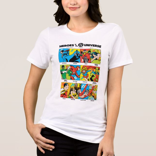 Heroes of the DC™ Universe Tri-Blend Shirt (Front)