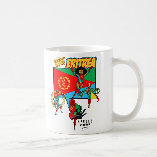 Heroes of the World Coffee Mug - Eritrea (Right)