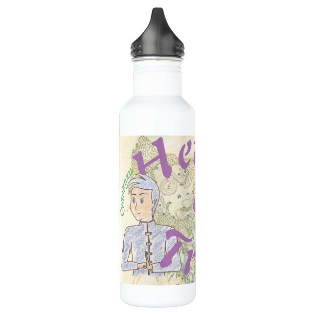 Heroes of Trino (ft. Cyankazu & Magus) 710 Ml Water Bottle (Left)