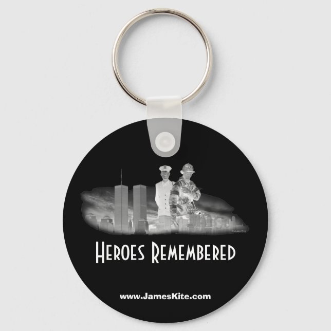 Heroes Remembered Key Ring (Front)