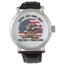 Heroes  — They Wear Dog Tags and Combat Boots 