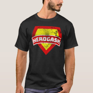 Herogasm Funny Superhero T  Vintage Design  T-Shirt
