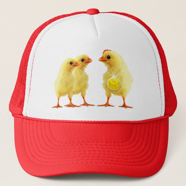 Heroic cockerel trucker hat (Front)