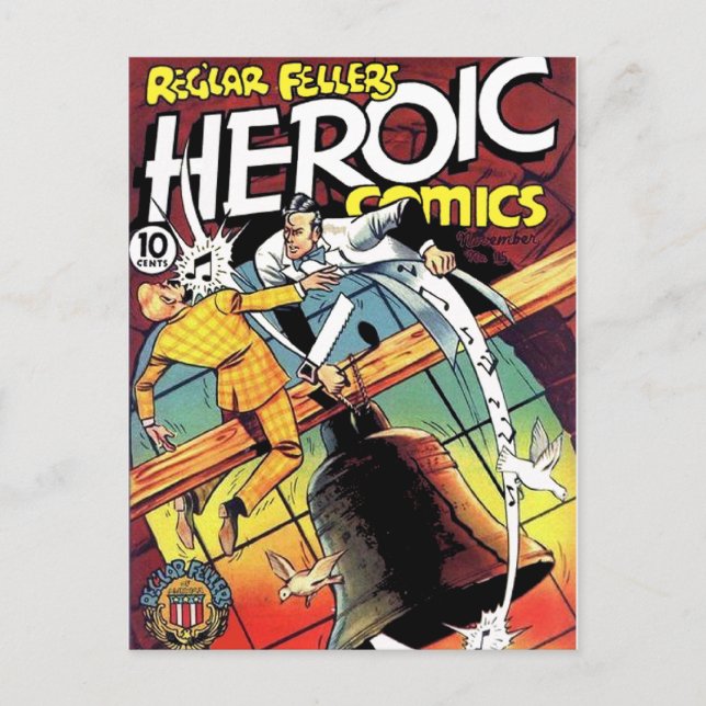 Heroic Comics 15 Postcard (Front)