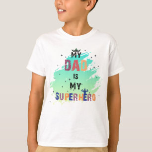 Heroic Dad Vibes Kids T-Shirt