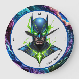 "Heroic Energy Absorption Technology" Large Clock