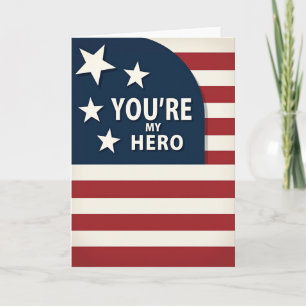 Heroic Fathers Day Card