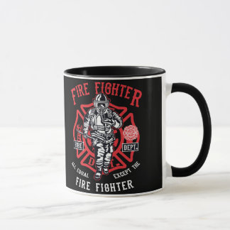 Heroic Firefighter Mug: Honouring our Heroes Mug