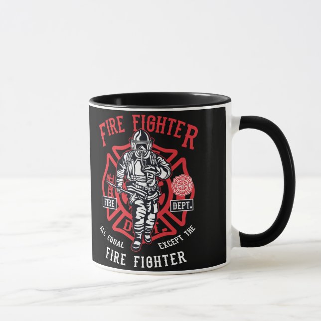 Heroic Firefighter Mug: Honouring our Heroes Mug (Right)