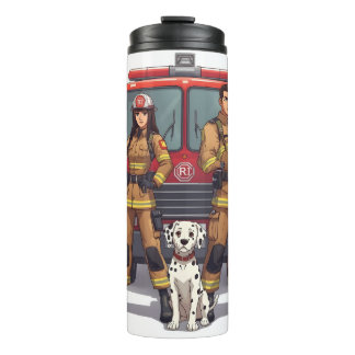 Heroic Firefighters Anime Thermal Tumbler