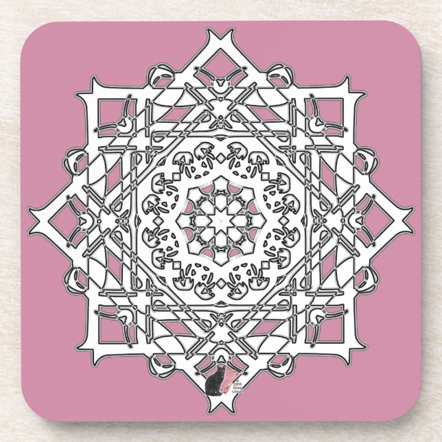 Heroic Octa Glyph Dawn Coaster (Front)