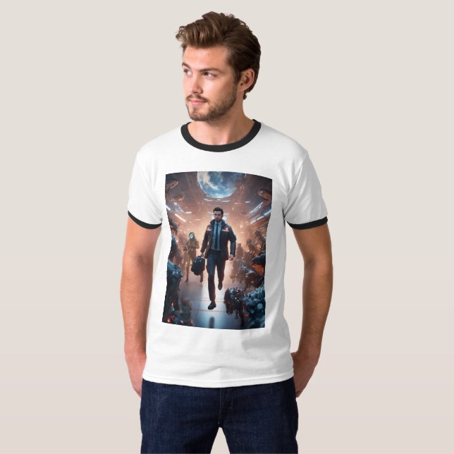 "Heroic Tees: Avengers Edition" T-Shirt (Front Full)