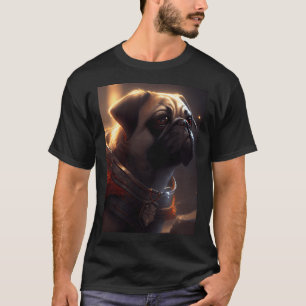 Heroic Warrior: Pug T-Shirt