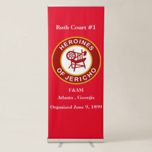 Heroines of Jericho Retractable Banner