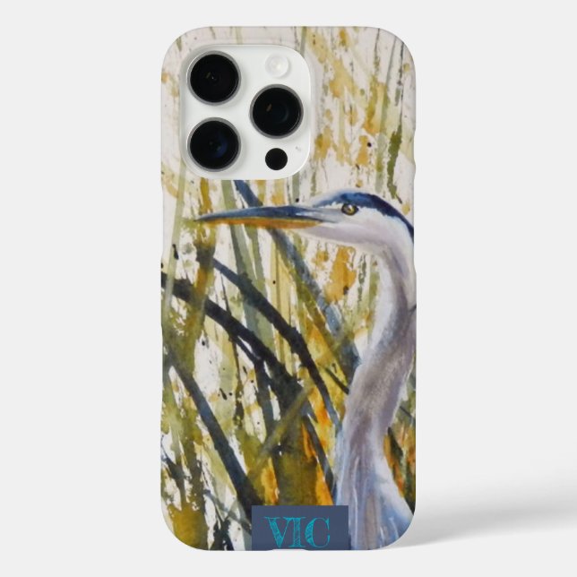 Heron Art - In The Weeds Case-Mate iPhone Case (Back)