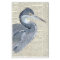 Heron Bird French Newspaper Vintage Decoupage