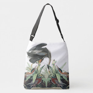 Heron Birds Audubon Wildlife Collage Tote Bag