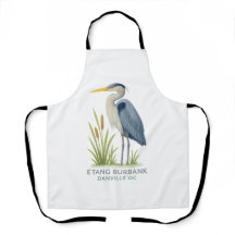 Héron bleu – Étang Burbank Danville QC | Design na