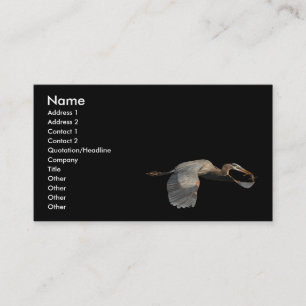 heron business card