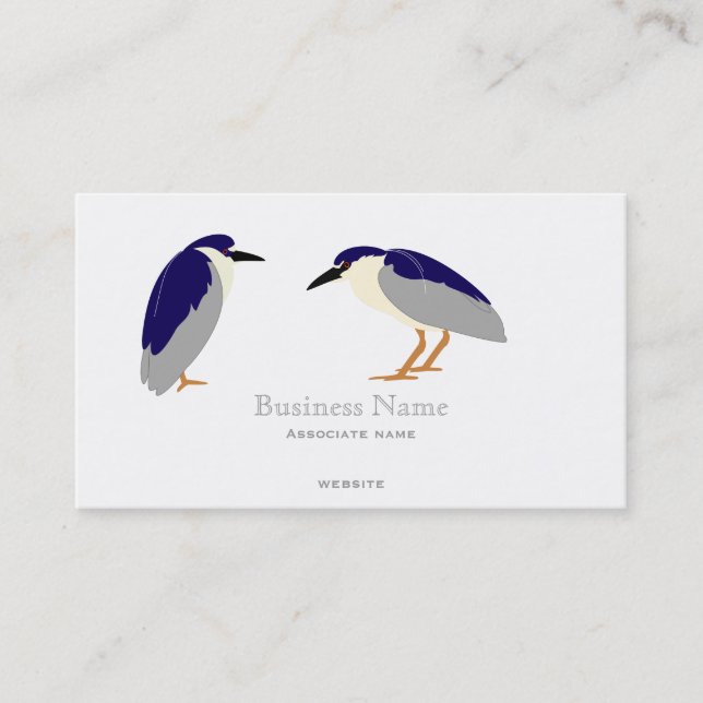 Heron business cards (Front)