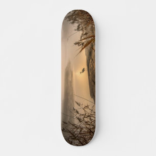 Heron Heaven - Landscape on the Lake Skateboard