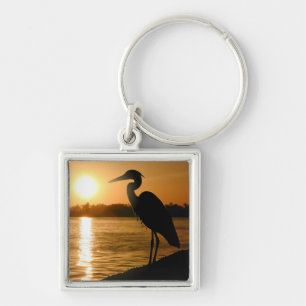Heron Key Ring