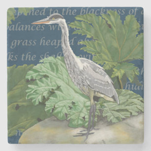 Heron Marble Coaster