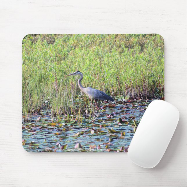 Heron P6450 Mouse Mat (With Mouse)