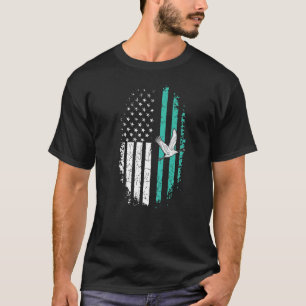 Heron Quote For A Patriotic Heron T-Shirt