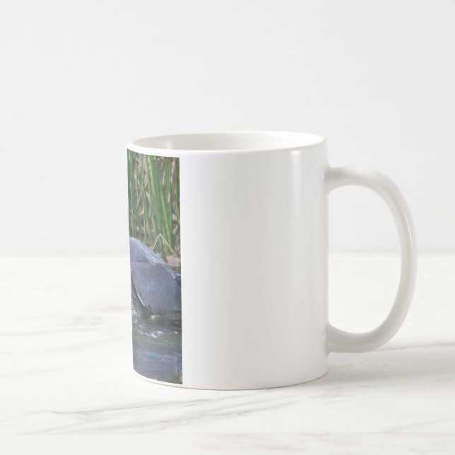 Heron Splash Coffee Mug (Right)