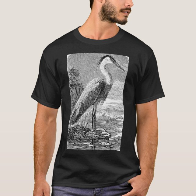 Heron tshirt (Front)