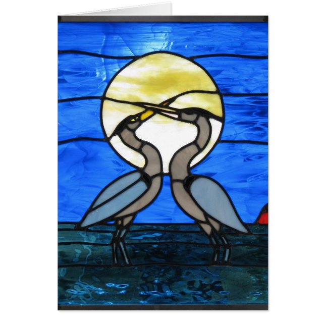 Herons by Moonlight (Front)
