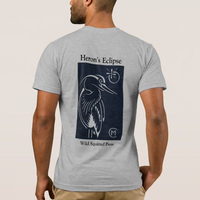 Heron's Eclipse T-Shirt (Back)