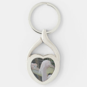 Herons Heart Keychain